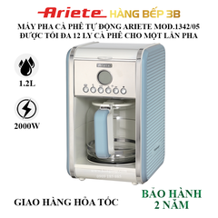 Máy pha cà phê tự động Ariete MOD.1342 xanh biển