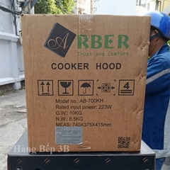 Máy hút mùi âm tủ Arber Smart AB700KH (70cm)