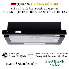 Máy hút mùi âm tủ Pramie ALP9-700 (Thái Lan)
