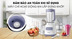 Máy xay sinh tố cối lớn Philips HR2223