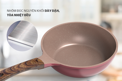 Chảo sâu lòng đáy từ Dura Pro Sunhouse DP24MP 24cm