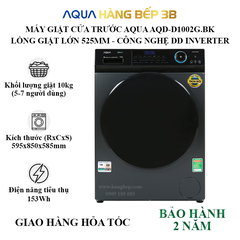 Máy giặt Aqua AQD-D1002G.BK