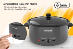 Nồi lẩu điện Sunhouse SHD4523 - 3.5 lít