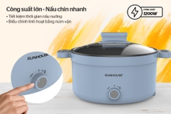 Nồi lẩu điện Sunhouse SHD4528 - 3.5 lít