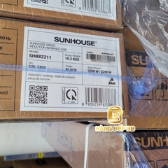 Bếp đôi điện từ hồng ngoại Inverter Sunhouse SHB82311
