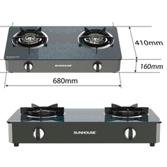 Bếp gas dương kính Sunhouse SHB32102-V