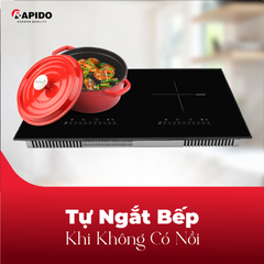 Bếp đôi điện từ Rapido RI4000BD 4000W