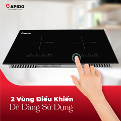Bếp đôi điện từ Rapido RI4000BD 4000W