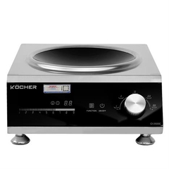 Bếp từ công nghiệp Kocher CI-3500C mặt kính lõm