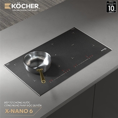 Bếp đôi điện từ chống xước Kocher X-NANO 6