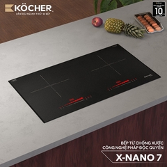 Bếp đôi điện từ chống xước Kocher X-NANO 7