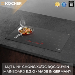 Bếp đôi điện từ chống xước Kocher X-NANO 8