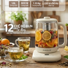 Bình siêu tốc pha trà Sunhouse 1.8 lít SHD1335