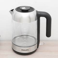 Bình đun siêu tốc thủy tinh Philips 1.7 lít HD9339/80