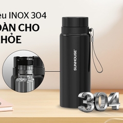 Bình giữ nhiệt Sunhouse Flexi 750ml KS-TU750FB