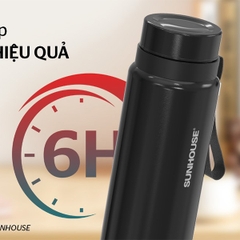 Bình giữ nhiệt Sunhouse Flexi 750ml KS-TU750FB