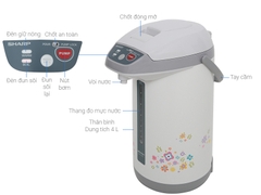 Bình thủy điện Sharp KP-Y40PV"CU" 4 lít