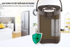 Bình thủy điện Sunhouse 3.5 lít SHD1535C - Màu cafe