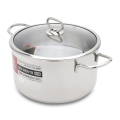 Bộ nồi inox 3 đáy Happycook Delux HC06DLG