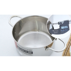 Bộ nồi inox 3 đáy Happycook Delux HC06DLG