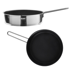 Bộ nồi chảo inox 304 5 đáy Kaff KF-ST09304