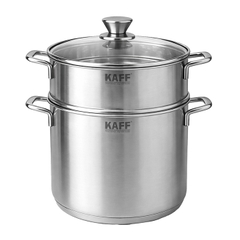 Bộ nồi xửng inox Kaff 24cm KF-STE24S