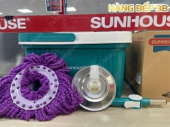 Cây lau nhà xoay 360 độ Sunhouse KS-MO330IB