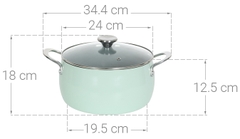 Bộ nồi chảo Green Cook GCS242-T1