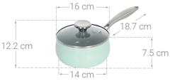 Bộ nồi chảo Green Cook GCS242-T1