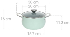 Bộ nồi chảo Green Cook GCS242-T1