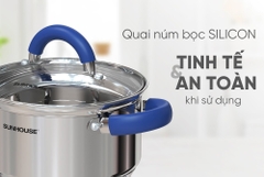 Bộ nồi chảo Sunhouse SHG362