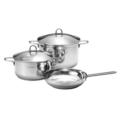Bộ nồi chảo inox 304 Junger CWJ-050