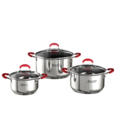 Bộ 3 nồi 5 đáy Sunhouse Mama SHD2503MSD 16cm/20cm/24cm