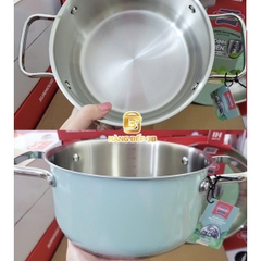 Bộ nồi chảo inox 304 Sunhouse SHG608