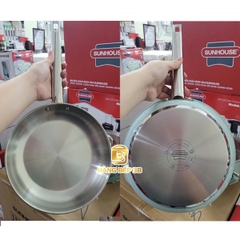 Bộ nồi chảo inox 304 Sunhouse SHG608
