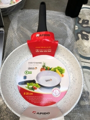 Chảo chiên chống dính đáy từ Rapido ceramic 28cm RP28-RD