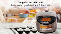 Nồi cơm điện cao tần Tiger JKT-D18V 1.8 lít