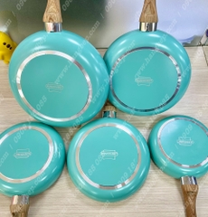 Chảo chiên chống dính vân đá Sunhouse 20cm Clover CL20