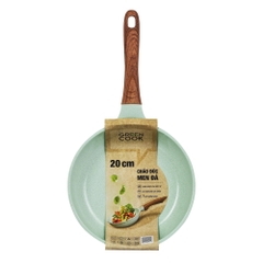 Chảo đúc men đá xanh ngọc Green Cook 20cm GCP06-20IH