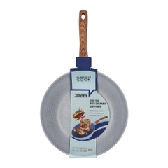 Chảo đúc men đá xanh Sapphire Green Cook 30cm GCP09-30IH