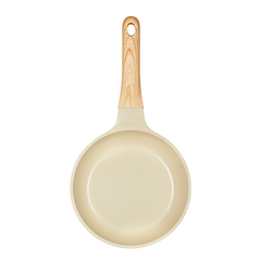 Chảo chiên đúc men gốm Ivory Green Cook 24cm GCP233-24IH