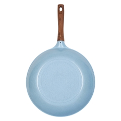 Chảo đúc men đá xanh Sapphire Green Cook 28cm GCP09-28IH