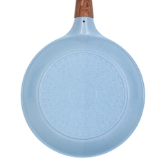 Chảo đúc men đá xanh Sapphire Green Cook 28cm GCP09-28IH