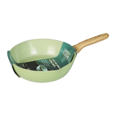 Chảo sâu lòng men đá Green Cook 26cm GCP231-26IH có miệng rót