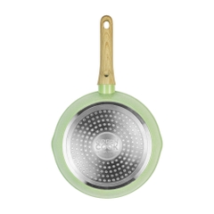 Chảo sâu lòng men đá Green Cook 26cm GCP231-26IH có miệng rót