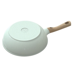 Chảo chống dính vân đá Sunhouse Healthy 24cm SBDS24MT