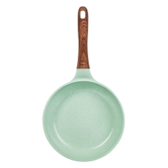 Chảo đúc men đá xanh ngọc Green Cook 28cm GCP06-28IH