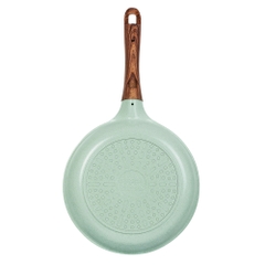 Chảo đúc men đá xanh ngọc Green Cook 28cm GCP06-28IH
