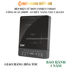 Bếp từ đơn cảm ứng Comet CM5415 - 2000W