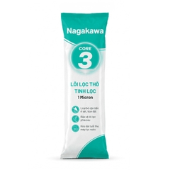 Lõi lọc số 3 Nagakawa Core 3 (PP 1 Micron)